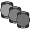 Picture of Tiffen Magnetic ND & CPL Filter Kit Compatible with DJI OSMO Pocket 3, 3 Pack ND16 ND64 ND256 CPL Polarizing and Neutral Density Filters, Multi Coated HD Optical Glass/Ultra Slim Aluminum Frame