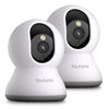 Picture of blurams Pet Camera, 2K Dog Camera with Phone App, Indoor Security Camera, 360° PTZ Cameras for Home Security Indoor, 2-Way Talk, Motion Tracking, Color/IR Night Vision, Cloud&SD(2.4GHz Only - 2 Pack)