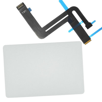 Picture of Willhom Replacement Touch Trackpad with Cable 821-02663-A for MacBook Air 13 Inch Retina Display A2337 Late 2020 (Silver)