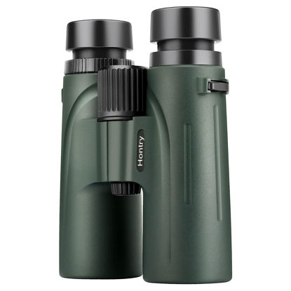 Picture of Hontry 8x42 Roof Binoculars, IPX6 Nitrogen-Filled Waterproof Binoculars for Hunting, Bird Watching, Cruise Ship, Travel and Safari