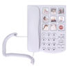 Picture of Big Button Telephone, Replaceable Pictures Corded Phone, Prestored Number, for Seniors with Poor Memory