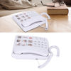 Picture of Big Button Telephone, Replaceable Pictures Corded Phone, Prestored Number, for Seniors with Poor Memory