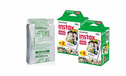 Picture of Fujifilm Instax Mini Instant Film, 10 Sheets×5 Pack(Total 50 Shoots) [Bulk Packaging]