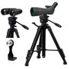 Picture of LCNCY Binocular and Spotting Scope Tripod Stand - Camera Tripod - Universal Lightweight Travel Video Tripod - Compatible with Binoculars/Spotting Scope/Telescope/Astronomy Binoculars/DSLR