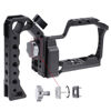 Picture of Hersmay For Canon M5 M50 II Cage with Top Handle, Camera Cage for Canon EOS M50 Mark II/ M50 /M5 Camera,Vlogging Video Shooting Filmmaking Rig Stabilizer with 1/4" Mounting and 3/8" Arri Locating Hole