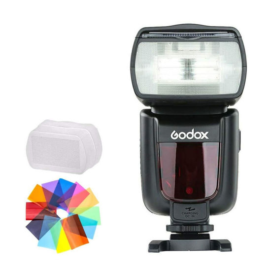 Picture of Godox TT600 Speedlight 2.4G Wireless Shoe Mount Flash w/Built-in Trigger System HSS On/Off Camera Speedlite for Canon Nikon Pentax Olympus Fujifilm Panasonic DSLR Cameras [NOT TTL]