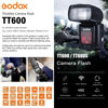 Picture of Godox TT600 2.4G Wireless Camera Flash Speedlite with Diffuser, Master/Slave GN60 Manual Flash, HSS when paired off camera with Godox X Trigger System for Canon Nikon Pentax Olympus Fujifilm Panasonic