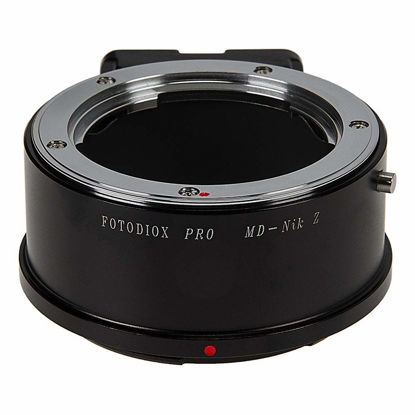 Picture of Fotodiox Pro Lens Mount Adapter Compatible with Minolta Rokkor (SR/MD/MC) SLR Lenses to Nikon Z-Mount Mirrorless Camera Bodies