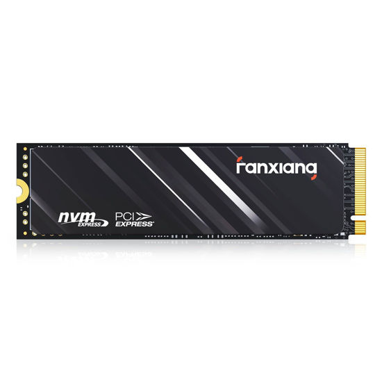 Picture of fanxiang 1TB NVMe SSD PCIe Gen4 M.2 SSD for PS5, Up to 4800 MB/s, Internal Gaming SSD for PS5, 3D NAND SLC Cache Solid State Drive Upgrade Storage for PC/Laptops S690Q