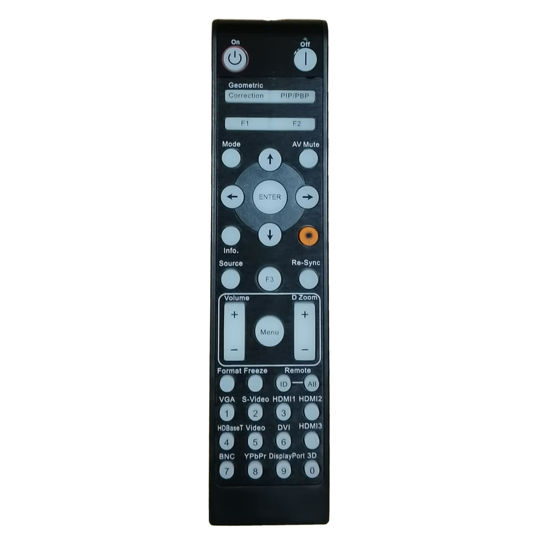 Picture of Greenafil Replacement Remote Compatible for OPTOMA ZW500T-W, ZW502, ZU510T-B, ZU720TST, ZU610T-B, ZU510T-W, ZU500USTe, H420UST-W, ZH406STx, WU615T, WU515TST, 4K500, GT1090HDRx Projector (Backlight)