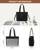 Picture of LOVEVOOK Work Bags for Women 15.6 Inch Work Tote Bags with Laptop Compartment Large Capability Laptop Purse Professional Teacher Tote Bag Casual Computer Briefcase for Office Travel Nurse