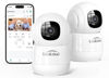 Picture of Wireless Cameras for Home Security, Security Camera Indoor with Live Notice Cloud Storage SD Card Storage Schdule Alarm Share View, Indoor Camera Wireless with 2.4Ghz, 2 Pack