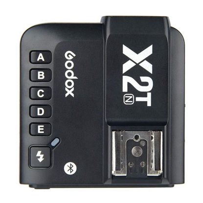 Picture of Godox X2T-N 2.4G Wireless Flash Trigger Transmitter Compatible with Nikon Camera Support i-TTL HSS 1/8000s Group Function LED Control Panel