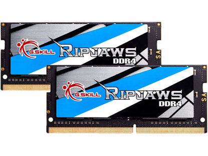 Picture of G.SKILL Ripjaws DDR4 SO-DIMM Series DDR4 RAM 32GB (2x16GB) 3200MT/s CL22-22-22-52 1.20V Unbuffered Non-ECC Notebook/Laptop Memory SODIMM (F4-3200C22D-32GRS)