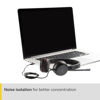 Picture of Jabra Evolve 30 II Wired Headset, Stereo, UC-Optimized - Telephone Headset with Superior Sound for Calls and Music - 3.5mm Jack/USB Connection - Pro Headset with All-Day Comfort