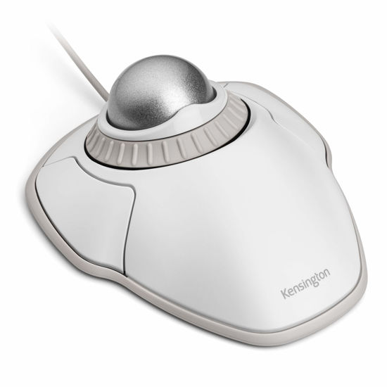 Picture of Kensington Orbit Trackball Mouse with Scroll Ring (White) (K72500WW)