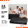 Picture of COBY DVD Player | 2.0 Channel Surround Sound| Full Function Remote | Compact DVD Player with USB and SD Card Inputs | Compatible with DVD/CD/VCD/SVCD/MP3/CD-RW | A/V Cables Included