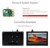 Picture of Waveshare 4.3 Inch Touch Screen DSI LCD with Case for Raspberry Pi 4B, 800×480 Resolution Monitor IPS Capacitive Screen Support Raspbian/Ubuntu/Kali/Retropie/WIN10 IoT