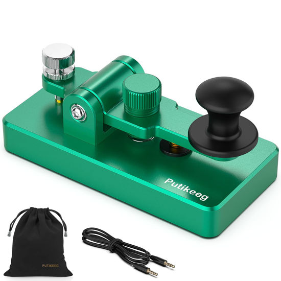 Picture of Putikeeg Classical Mini Morse Code Key 4Green