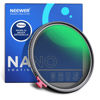 Picture of NEEWER 55mm Black Diffusion 1/4 Effect with ND2-ND32 Variable ND Filter 2 in 1, HD Neutral Density Filter with Mist Dreamy Cinematic Features, Water Repellent/Scratch Resistant/Dust Proof, No X Cross