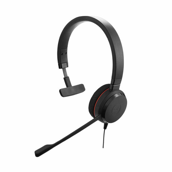 Picture of Jabra Evolve 20 MS Teams Wired Headset, Mono Telephone Headset for Greater Productivity, Superior Sound for Calls and Music, USB Connection, All Day Comfort Design