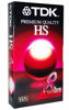 Picture of 3 Pk - TDK Premium Quality HS 8 Hour T-160 Blank VHS Cassette Tapes