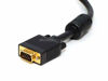 Picture of Monoprice Super VGA Cable - 75 Feet - Black | Male to Male with Ferrites for in-Wall Installation | Gold Plated, CL2 Rated