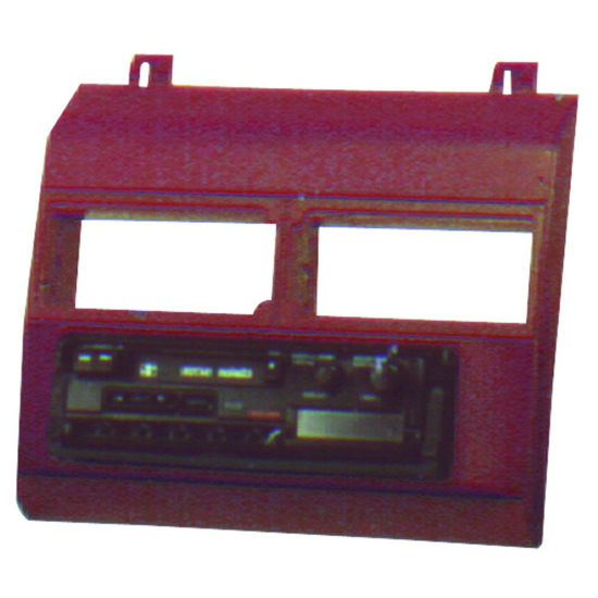 Picture of Scosche GM1482GRB Compatible with Select Chevy and GMC 1988-94 Full Size Trucks and 1992-94 Full Size SUV's Single DIN Dash Kit Full Panel (Garnet Red)