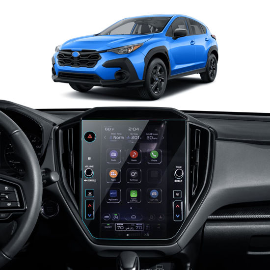 Picture of LANTU Crosstrek Screen Protector for 2024 Subaru Crosstrek&2022-2023 WRX STARLINK&2024 Impreza Center Control Touchscreen Car Navigation Protector Film Tempered Glass HD Clear Anti-Fingerprint 11.6’’