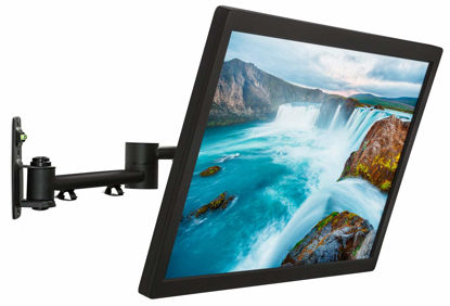 Picture of Mount-It! TV Wall Mount Bracket | Quick Release | Full Motion Swing Out Tilt Swivel | Articulating Arm for 13-42" Flat Screens and Monitors | VESA 75 to 200 | 44 Pound Capacity | Anti-Theft Locking