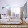 Picture of Projector Wall Mount Shelf, Projector Wall Mount Floating,Projector Shelf for Wall, Modem Shelf/Router Shelf/Cable Box Wall Mount/Router Wall Mount, Projector Holder Stand Accessories with Cable Ties