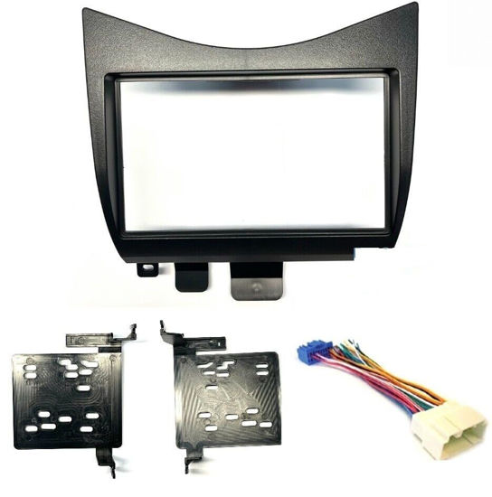 Picture of Double DIN Car Stereo Install Dash Kit and Wire Harness Made for 2003-2007 Honda Accord