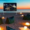 Picture of Projector Screen and Stand 100 Inch Portable Outdoor Projection Screen 16:9 4K HD Movie Projection Screen with Carry Bag for Indoor Outdoor Home Theater Film Night Party Camping Foldable Anti Crease