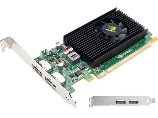 Picture of NVIDIA NVS 310 by PNY 512MB DDR3 PCI Express Gen 2 x16 DisplayPort 1.2 and DVI-D SL Mllti-Display Professional Graphics Board, VCNVS310DVI-PB