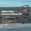 Picture of Bzumperyz NMEA 2000 Network Starter Kit Backbone Cables Drop Cables Tees Terminators Kits Replace for Ancor Marine Grade Products