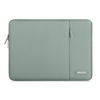 Picture of MOSISO Laptop Sleeve Bag Compatible with MacBook Air 15 inch M3 A3114 M2 A2941 2023 2024 / Pro 15 inch A1990 A1707, Surface Laptop 15, Dell XPS 15, Polyester Vertical Case with Pocket, Antique Green