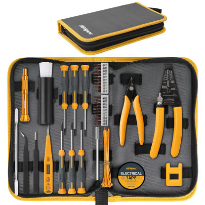 Picture of Hi-Spec 39pc Electronics Repair & Opening Tool Kit Set for Laptops, Phones, Devices, Computer & Gaming Accessories. Precision Small Screwdrivers with Pentalobe Bits for iPhones & MacBooks