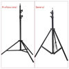 Picture of NEEWER Pro 9feet/260cm Spring Loaded Heavy Duty Photo Studio Light Stand with 1/4" Screw & 5/8 Stud for Video, Portrait and Photography Lighting