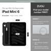 Picture of Zugu Case for 2021 iPad Mini 6 - Slim Protective Case - Apple Pencil Pocket - 5 ft. Drop Protection - Secure 7 Angle Magnetic Stand - Sleep/Wake Cover (Fits Model #'s A2567, A2568, A2569)