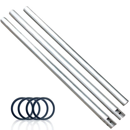 Picture of 118"/3m Stainless Metal Tube Crossbar for Studio Backdrop Wall Mount System - Holder Pole