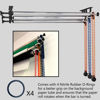 Picture of 118"/3m Stainless Metal Tube Crossbar for Studio Backdrop Wall Mount System - Holder Pole