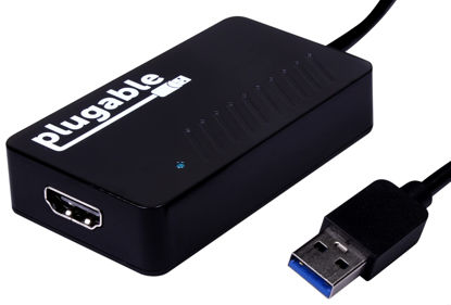 Picture of Plugable USB 3.0 to HDMI Video Graphics Adapter with Audio for Multiple Monitors up to 2560x1440 Supports Windows 11, 10, 8.1, 7, XP, and Mac