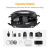 Picture of K&F Concept 2 in 1 Sling Bag Everyday Shoulder Bag & Multifunction Photography Crossbody Camera DSLR Backpack Portable Bag