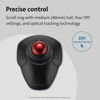 Picture of Kensington Orbit Wireless Trackball with Scroll Ring - Black-Red (K70990WW),