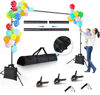 Picture of Backdrop Stand 8.5x10ft, Photo Video Studio Adjustable Backdrop Stand for Parties, Wedding, Photography, Advertising Display