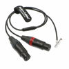 Picture of Alvin's Cables Two XLR 3 Pin Female to 5 Pin Male Right Angle Audio Input Cable for Arri Alexa Mini