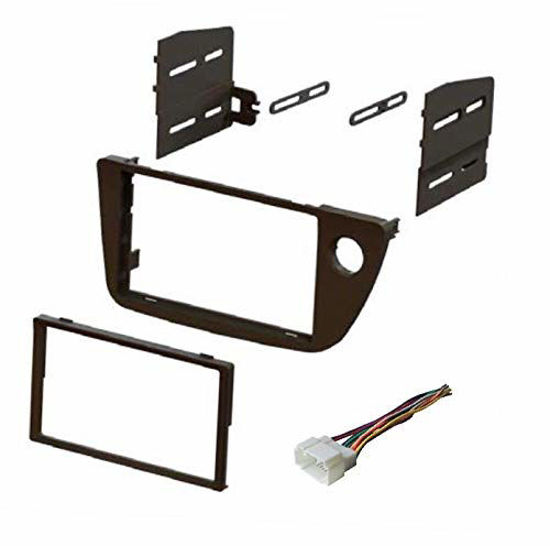 Picture of ASC Audio Car Stereo Dash Install Kit and Wire Harness for Installing an Aftermarket Double Din Radio for 2002 2003 2004 2005 2006 Acura RSX