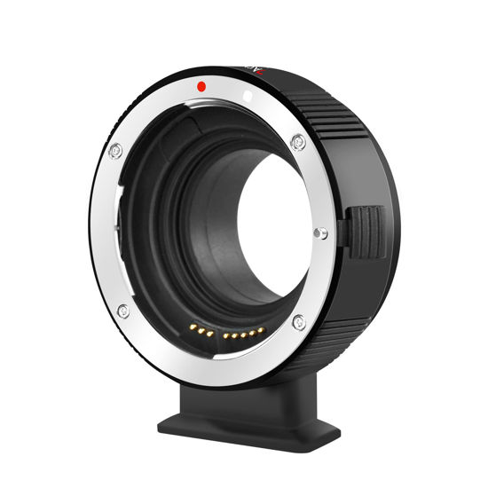 Picture of 7artisans EF-EOS R Lens Adapter Auto-Focus Lens Speedbooster Converter Ring Compatible for Canon EF/EF-R Lens and Canon EOS R-Mount Camera for Canon EOS R, RP, R3, R5, R6, R7, R10