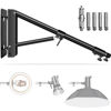 Picture of Wall Mounting Triangle Boom Arm for Ring Light: Max 51inch, 180º Flexible Rotation, Save Space, Adjustable Camera Mount Up to 4.26ft for Photography Light, Monolight, Softbox, Umbrella, Reflector etc.