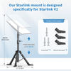 Picture of Starlink Tripod Mount for Starlink V2 / V1 Rectangular, Outdoor Portable Starlink Mounting Kit, Tripod Stand